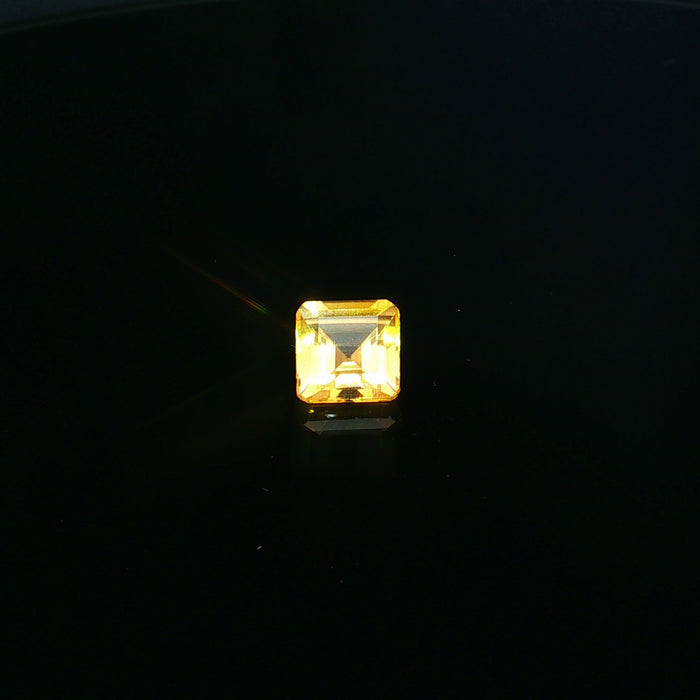 Square-Cut Golden Citrine · 2.29 ct