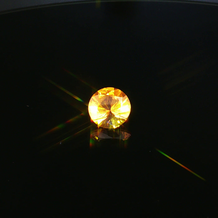 Round Golden Citrine · 3.34 ct