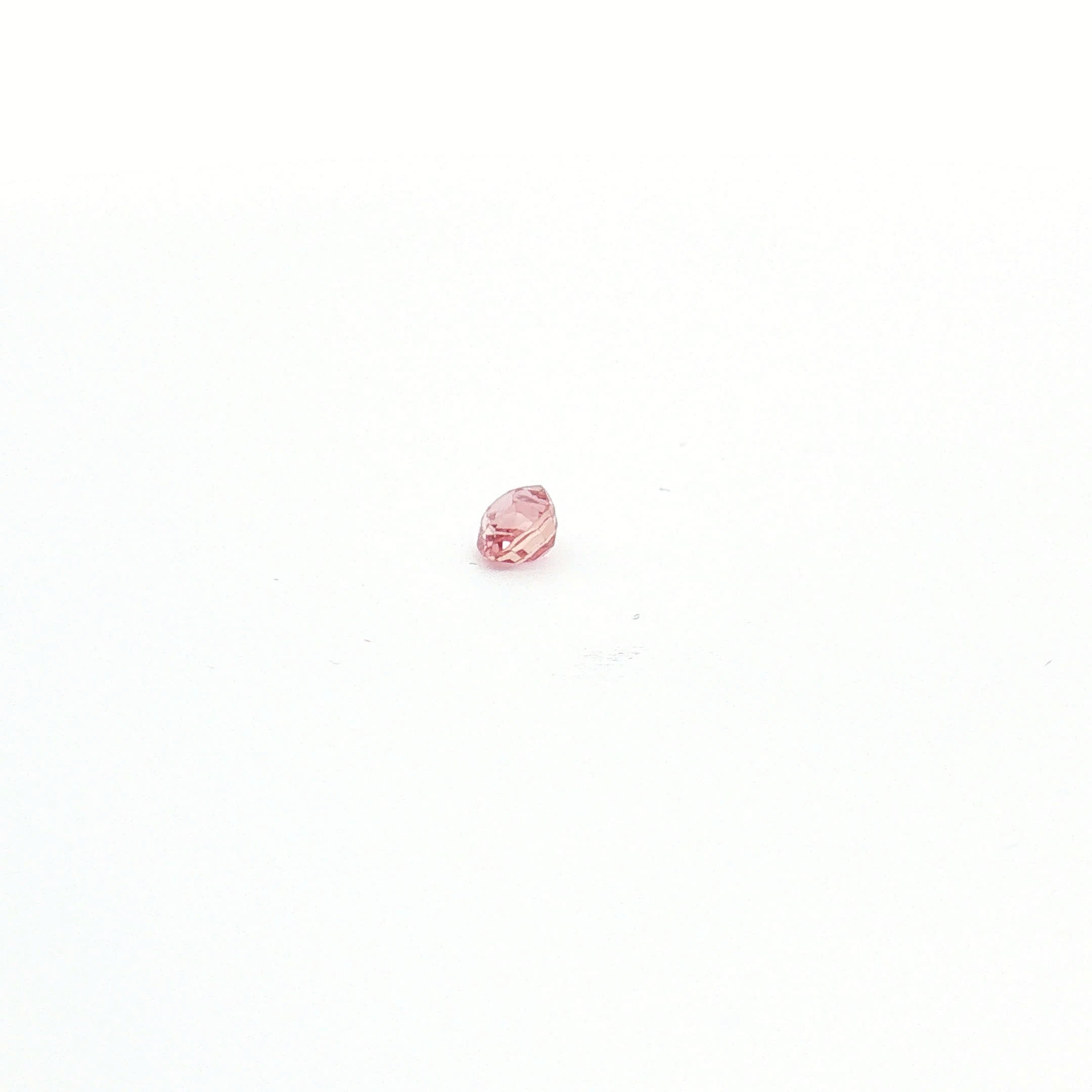 Peach-Pink Padparadscha