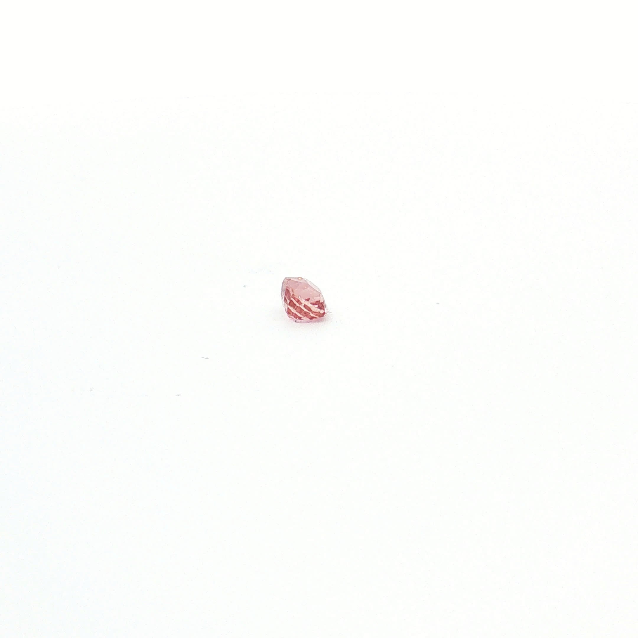 Peach-Pink Padparadscha