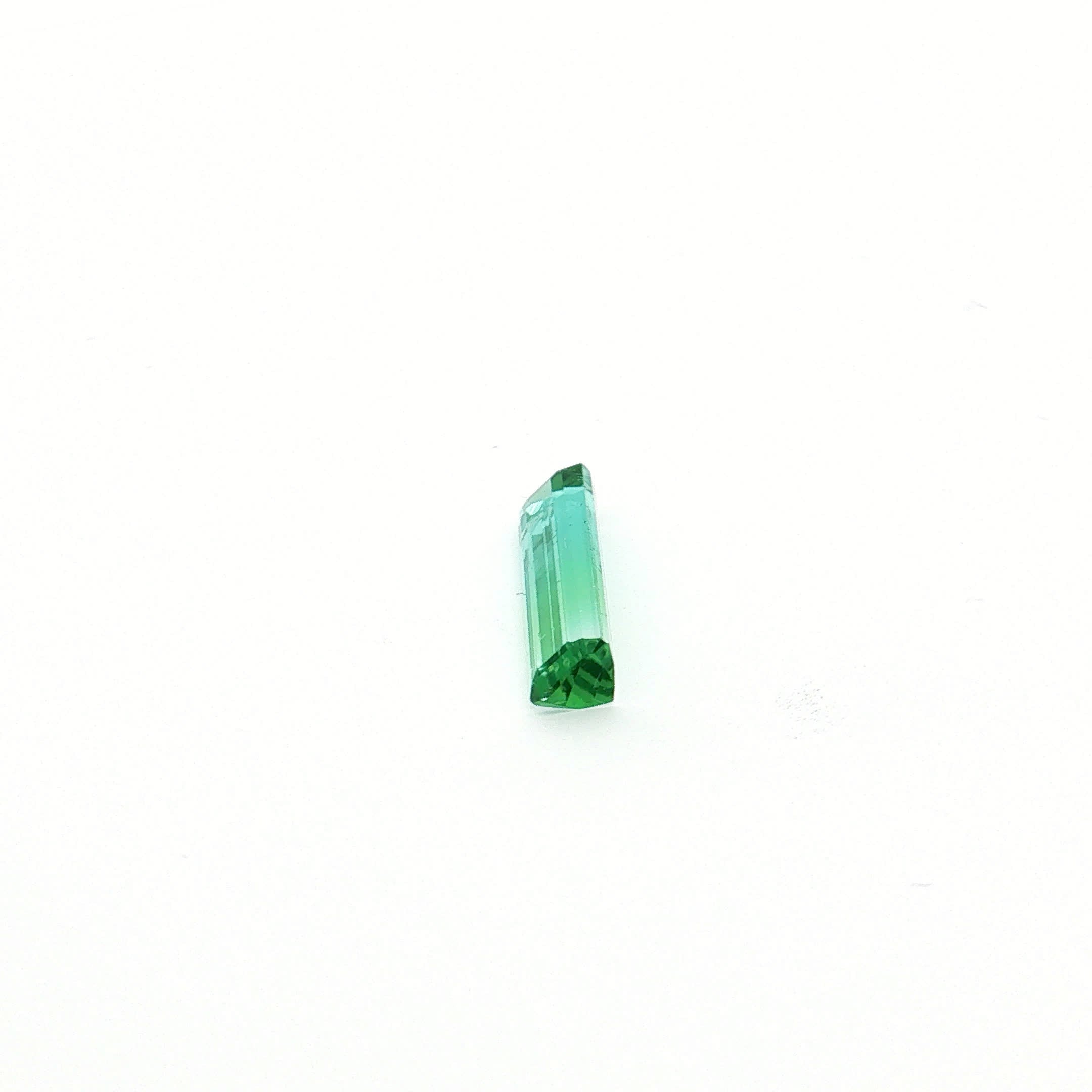 Bi-Colour Green Tourmaline