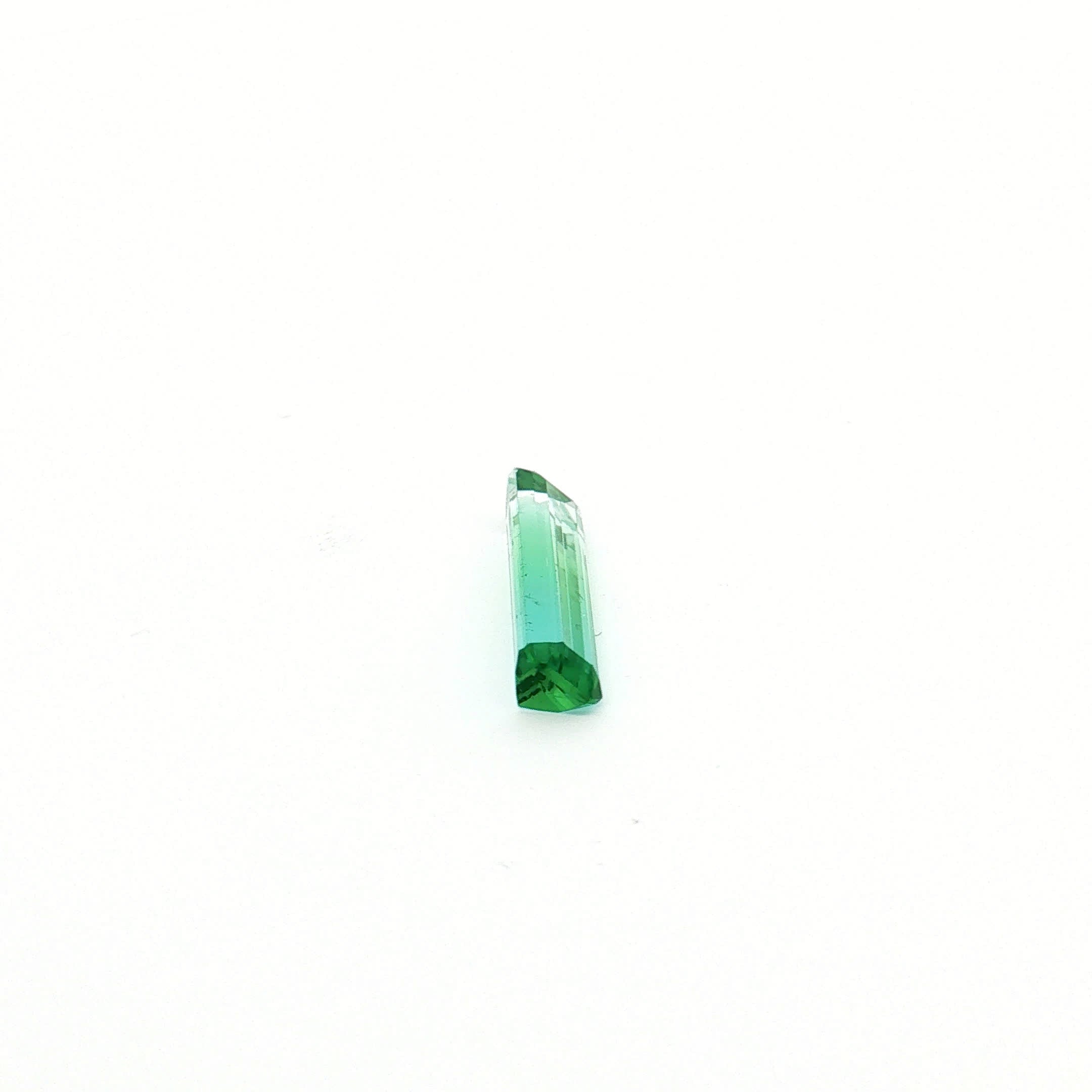 Bi-Colour Green Tourmaline