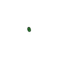 Green Chrome Tourmaline, 1.25 ct, Oval · Faceted