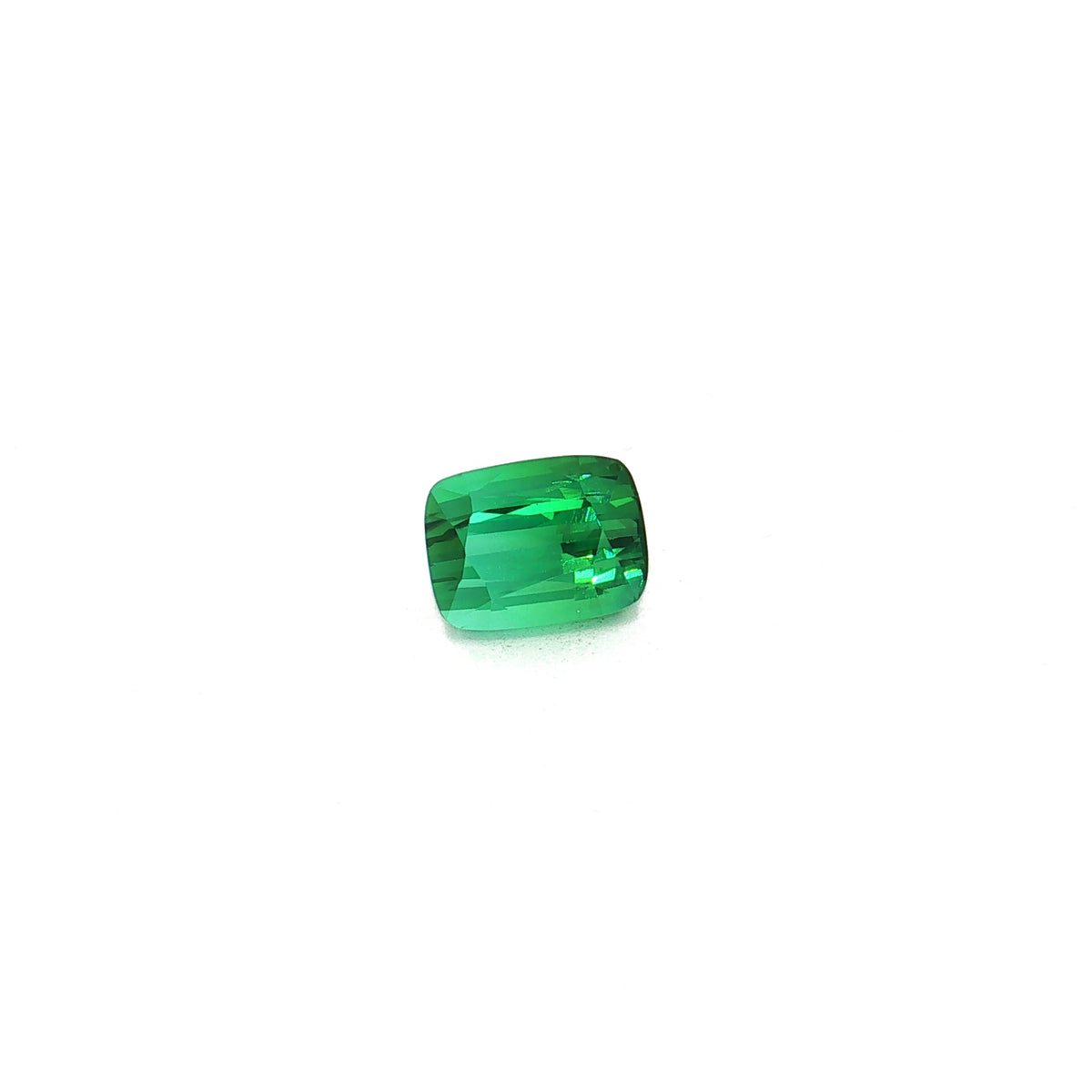 Bluish-Green Tourmaline, 6.66 ct, Cushion · Mixed