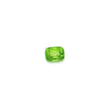 Burmese Yellowish Green Peridot, 3.65 ct, Cushion · Brilliant / Step