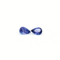 Violet-Blue Tanzanite Pair