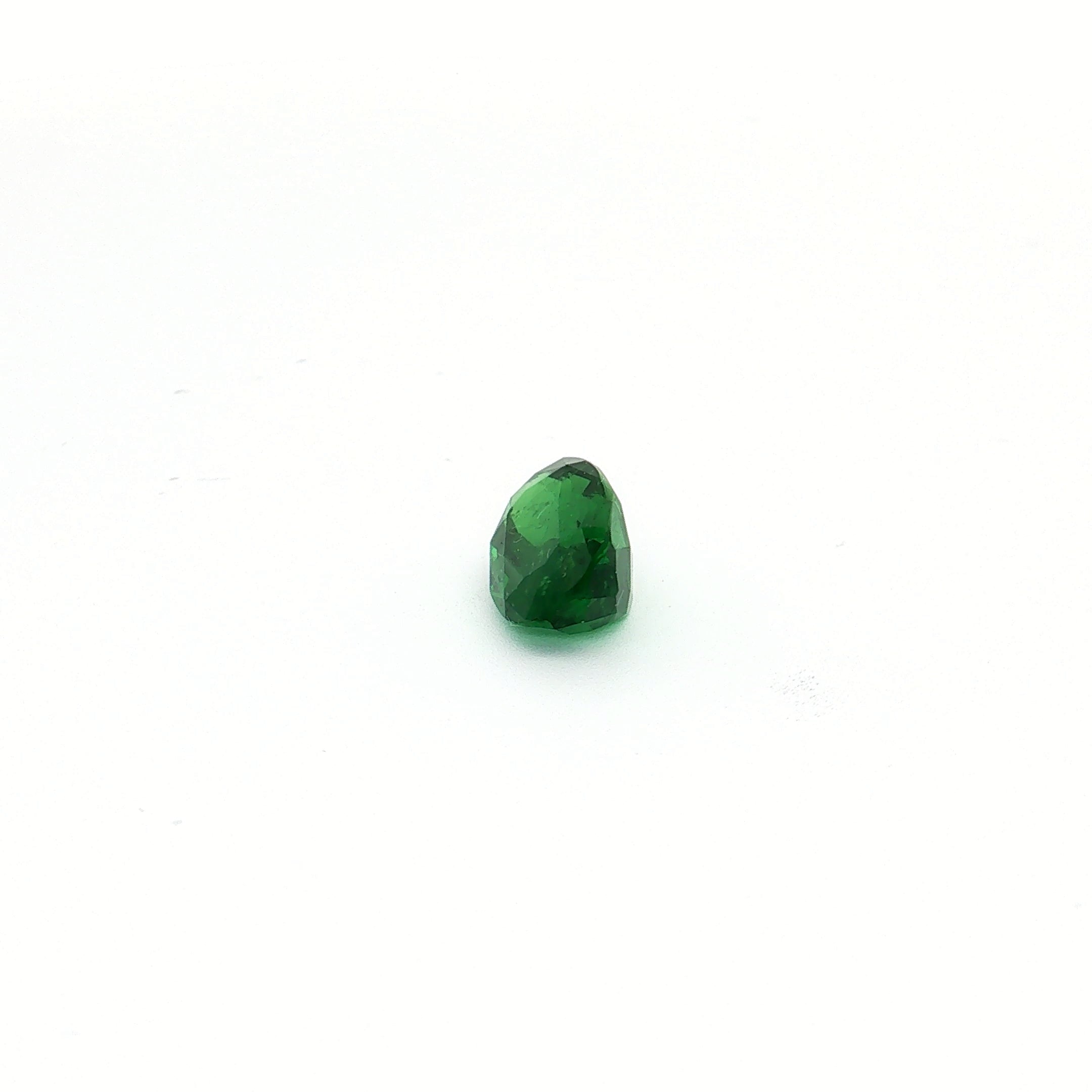 Vivid Green Tsavorite