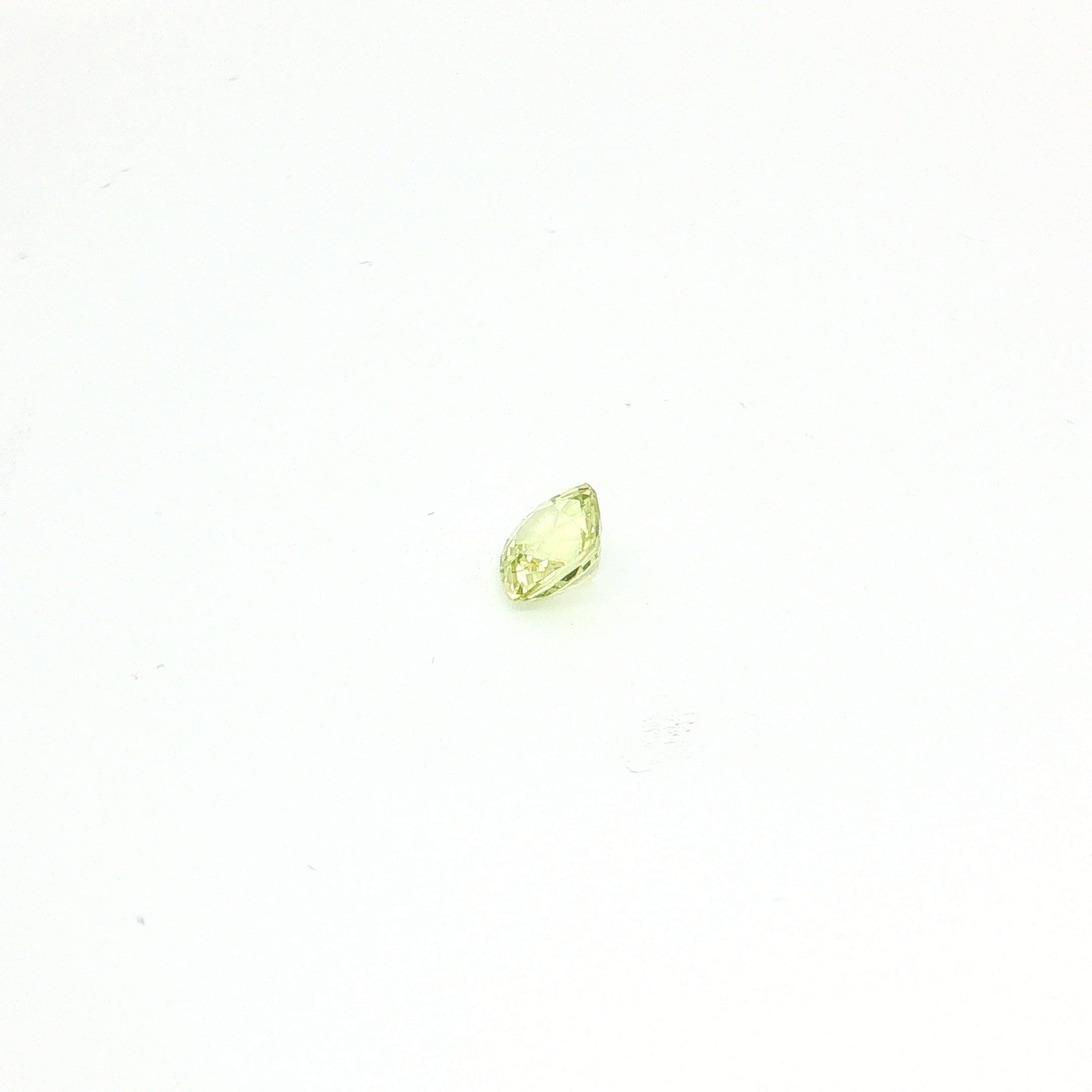 Yellowish-Green Sapphire
