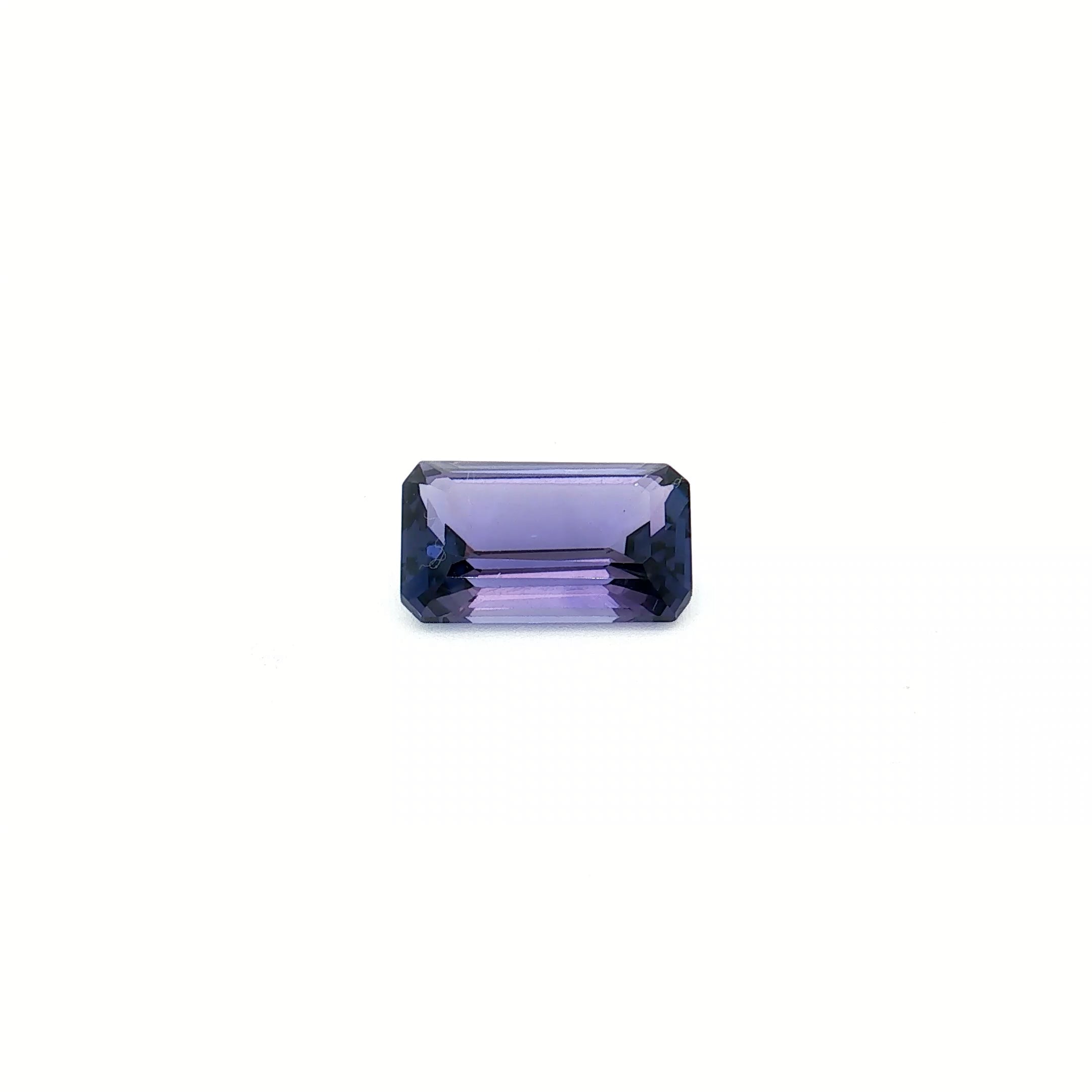 Violet-Blue Tanzanite