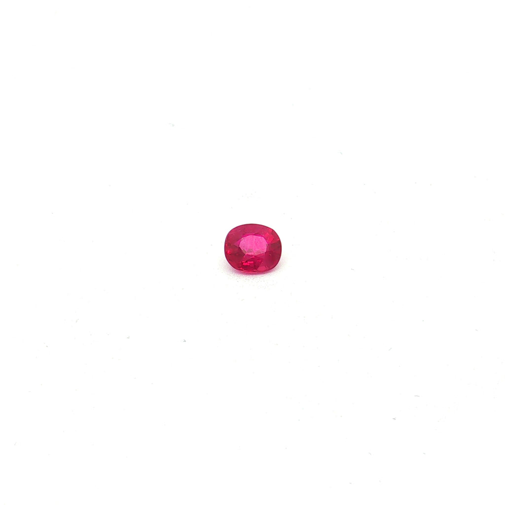 Vivid Pinkish Red Ruby