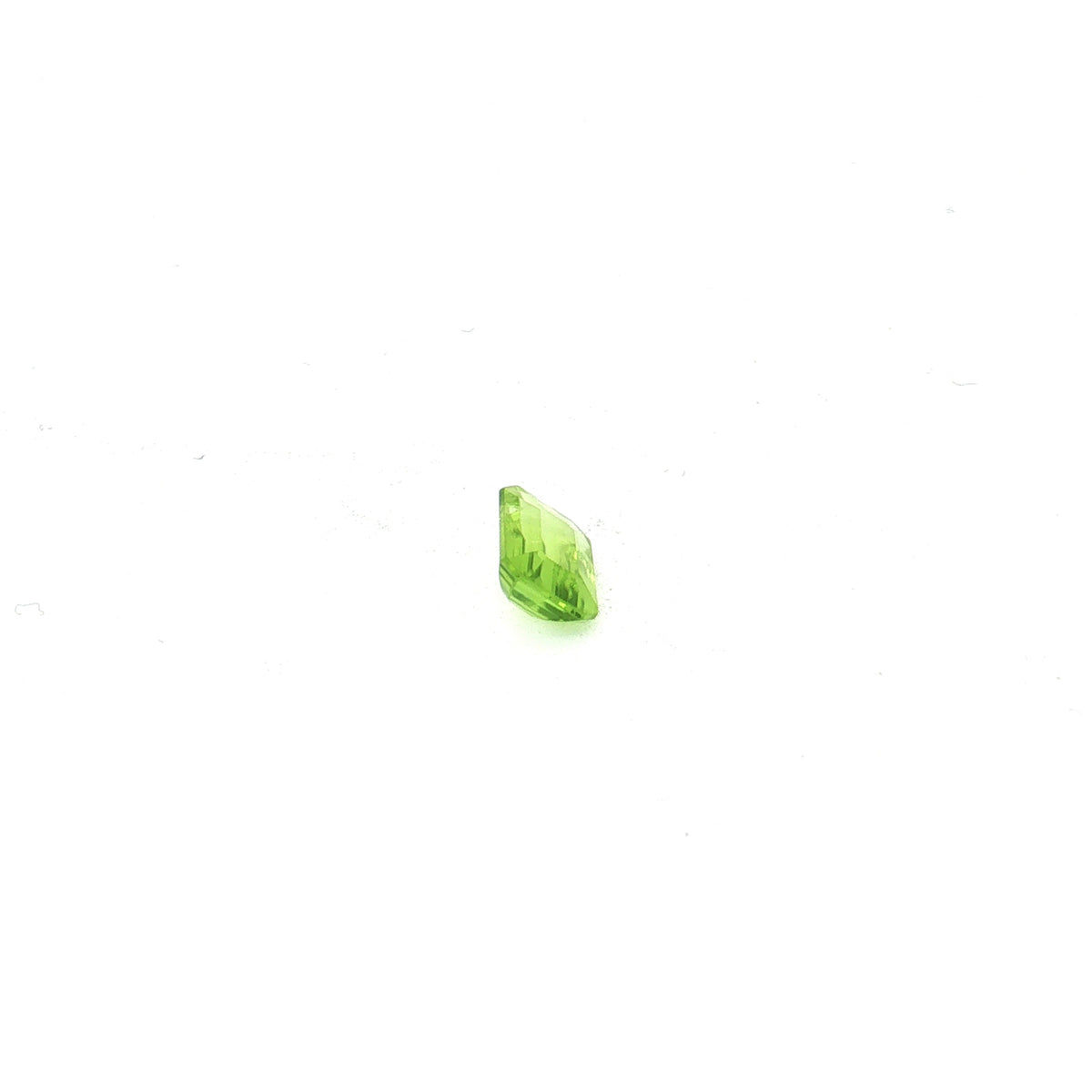 Emerald-Cut Yellowish Green Peridot UN-0302