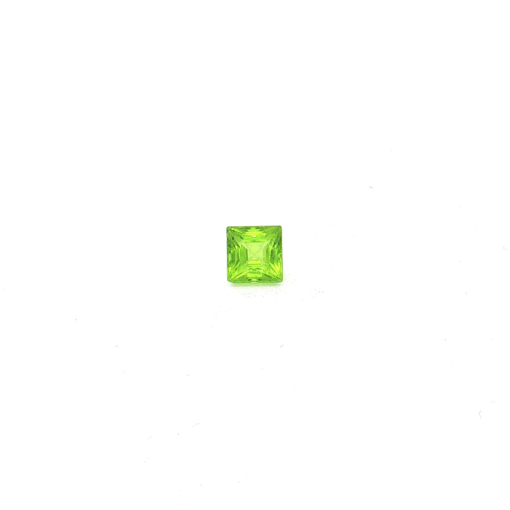 Emerald-Cut Yellowish Green Peridot UN-0304
