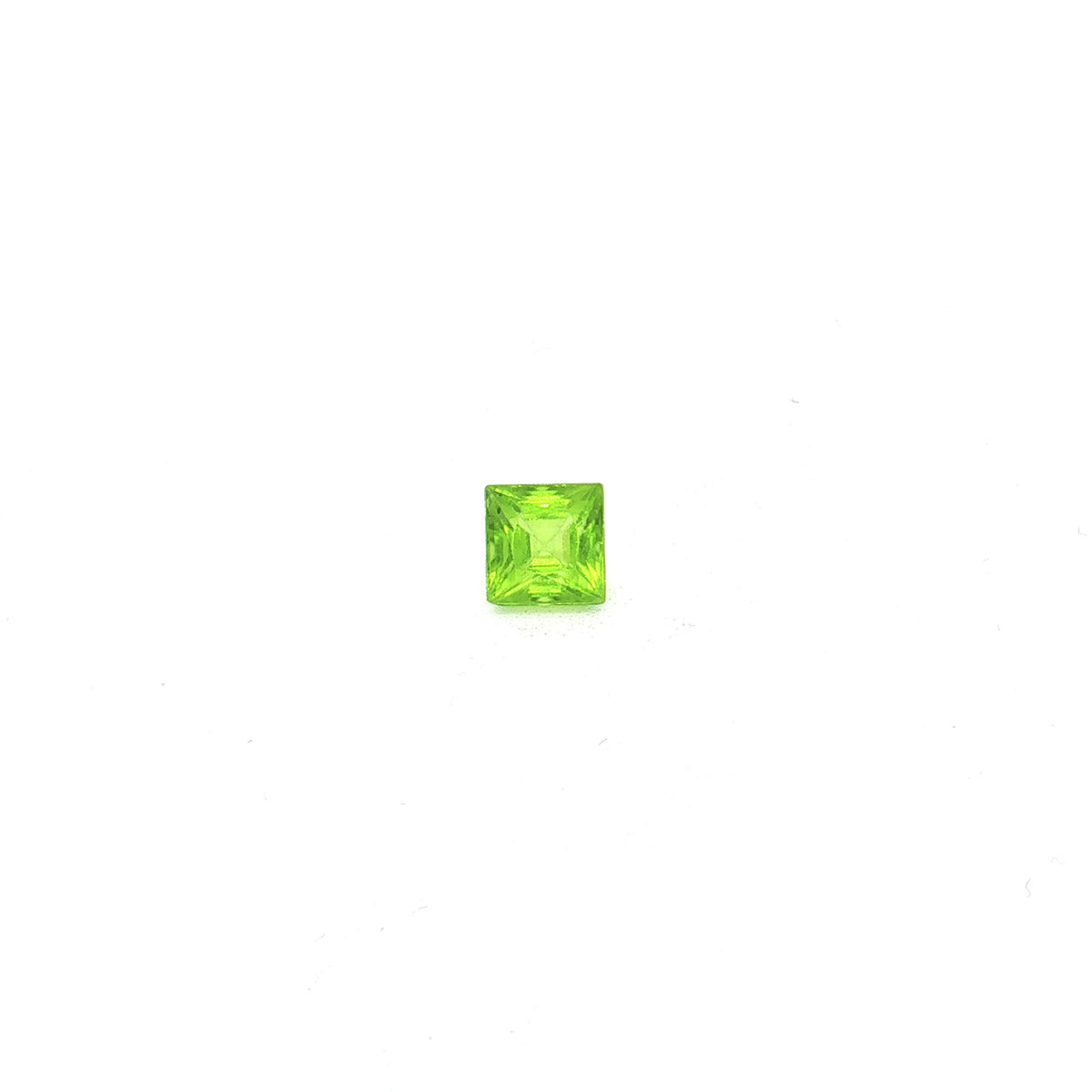 Emerald-Cut Yellowish Green Peridot UN-0304