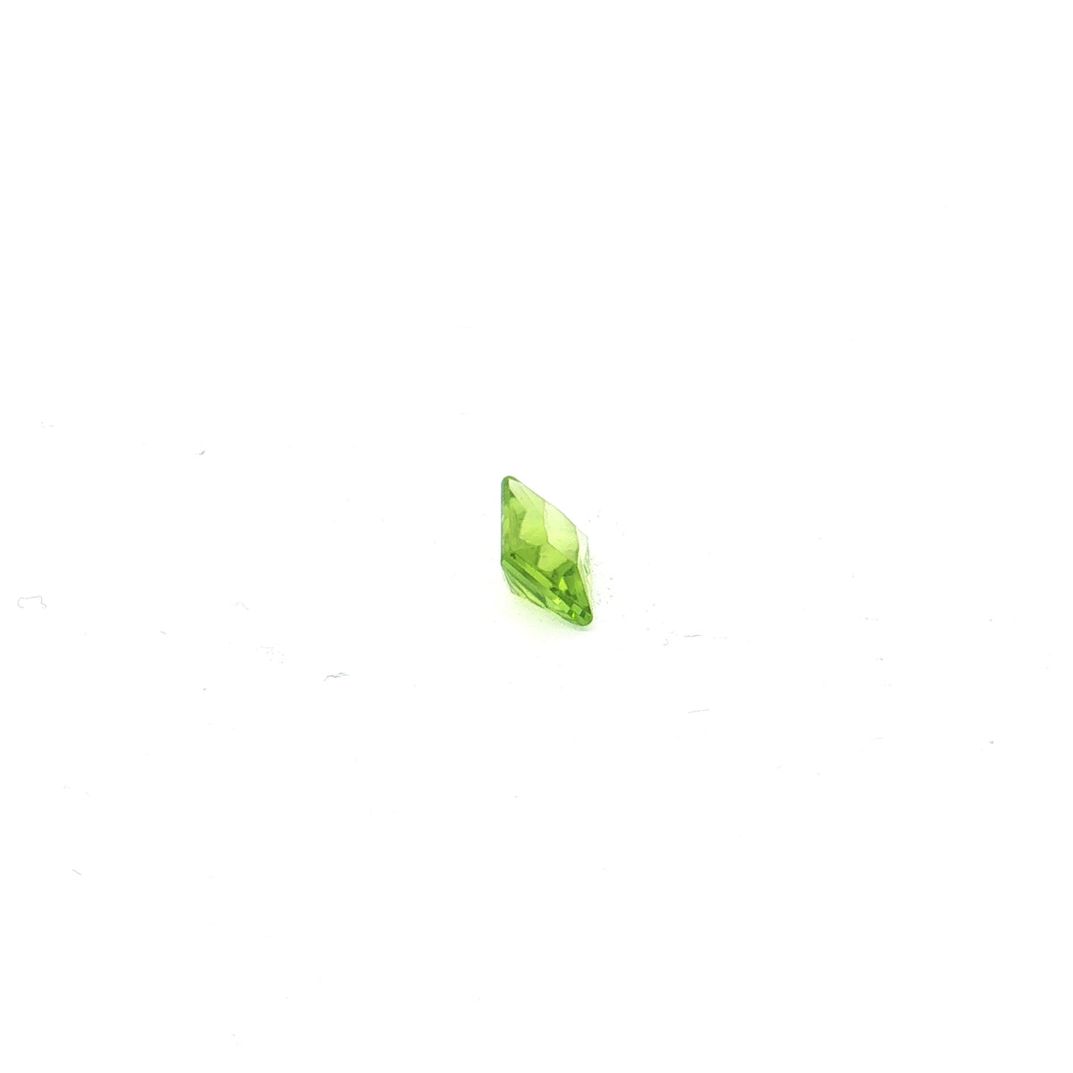 Emerald-Cut Yellowish Green Peridot UN-0311