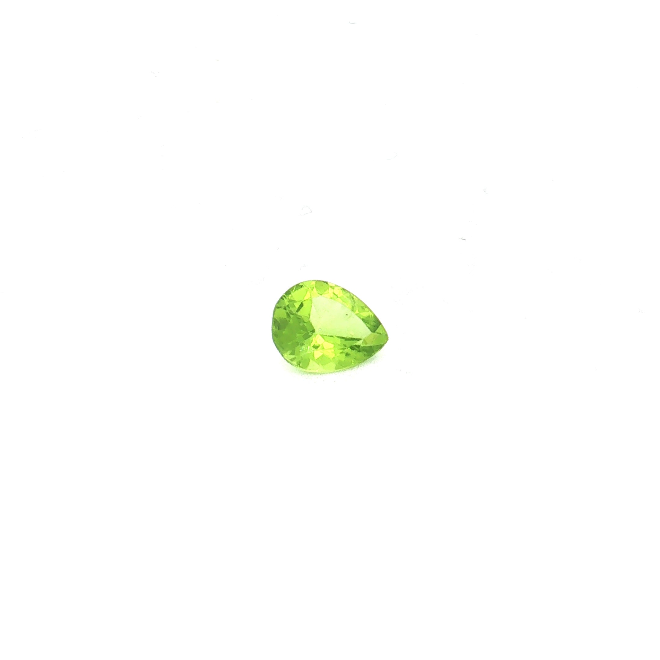 Pear Yellowish Green Peridot UN-0314
