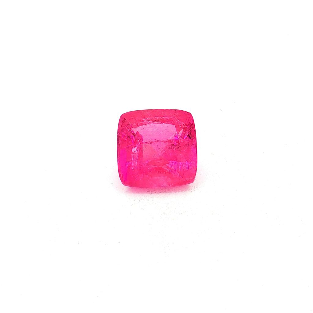 Deep Pink Rubellite, 14.93 ct, Cushion · Mixed