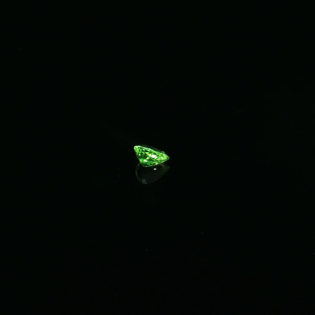 Vivid Green Tsavorite, 0.73 ct — view 3
