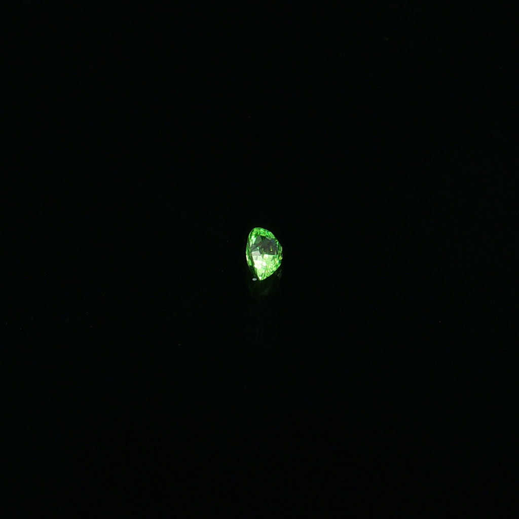 Vivid Green Tsavorite, 0.73 ct — view 4