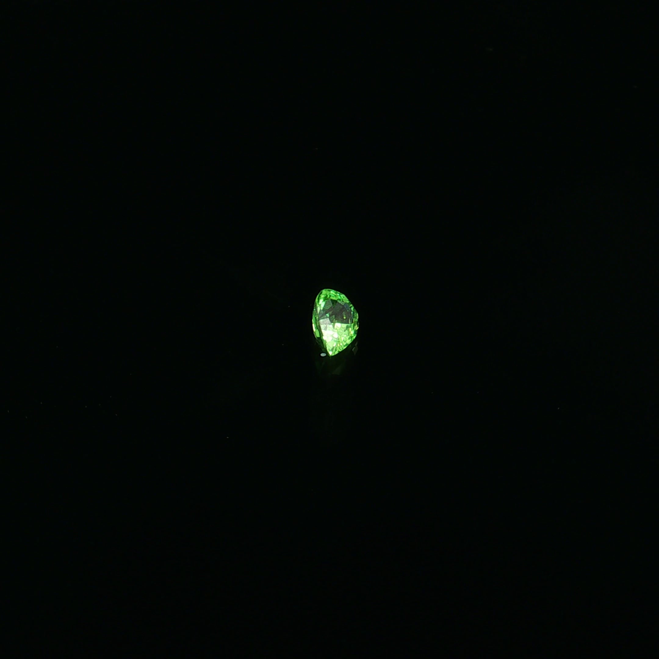 Vivid Green Tsavorite, 0.73 ct — view 4