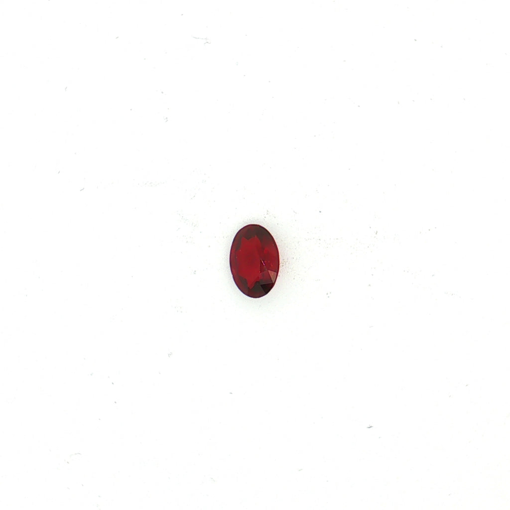Purplish Red Rhodolite, 3.68 ct — view 4