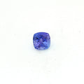 Violetish Blue Tanzanite, 4.38 ct, Cushion