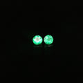 Colombian Emerald Pair, 1.8 ct, Round · Brilliant / Fancy