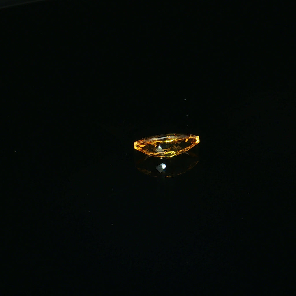 Marquise-Cut Golden Citrine, 1.5 ct — view 3