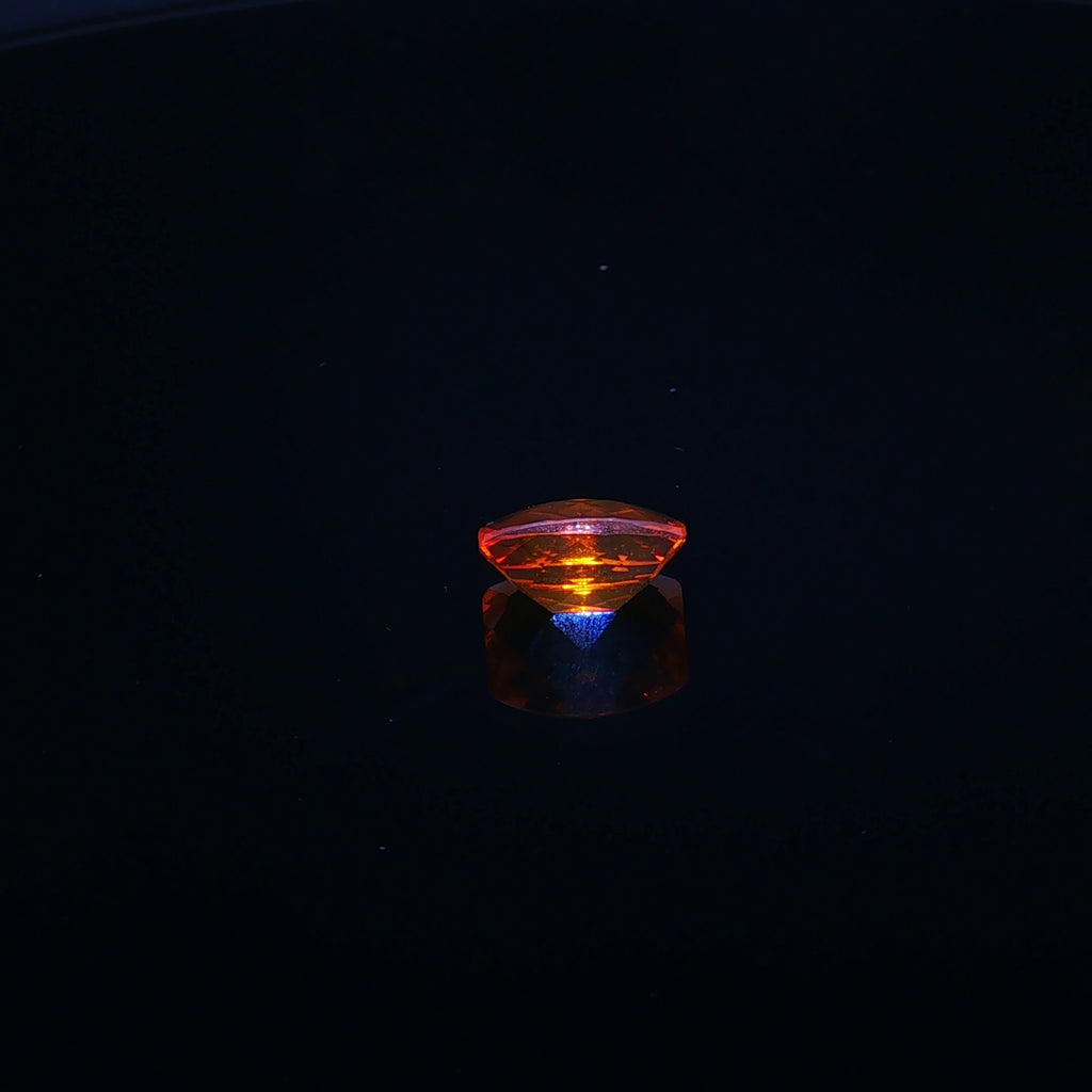 Checkerboard Orange Citrine, 2.74 ct — view 3