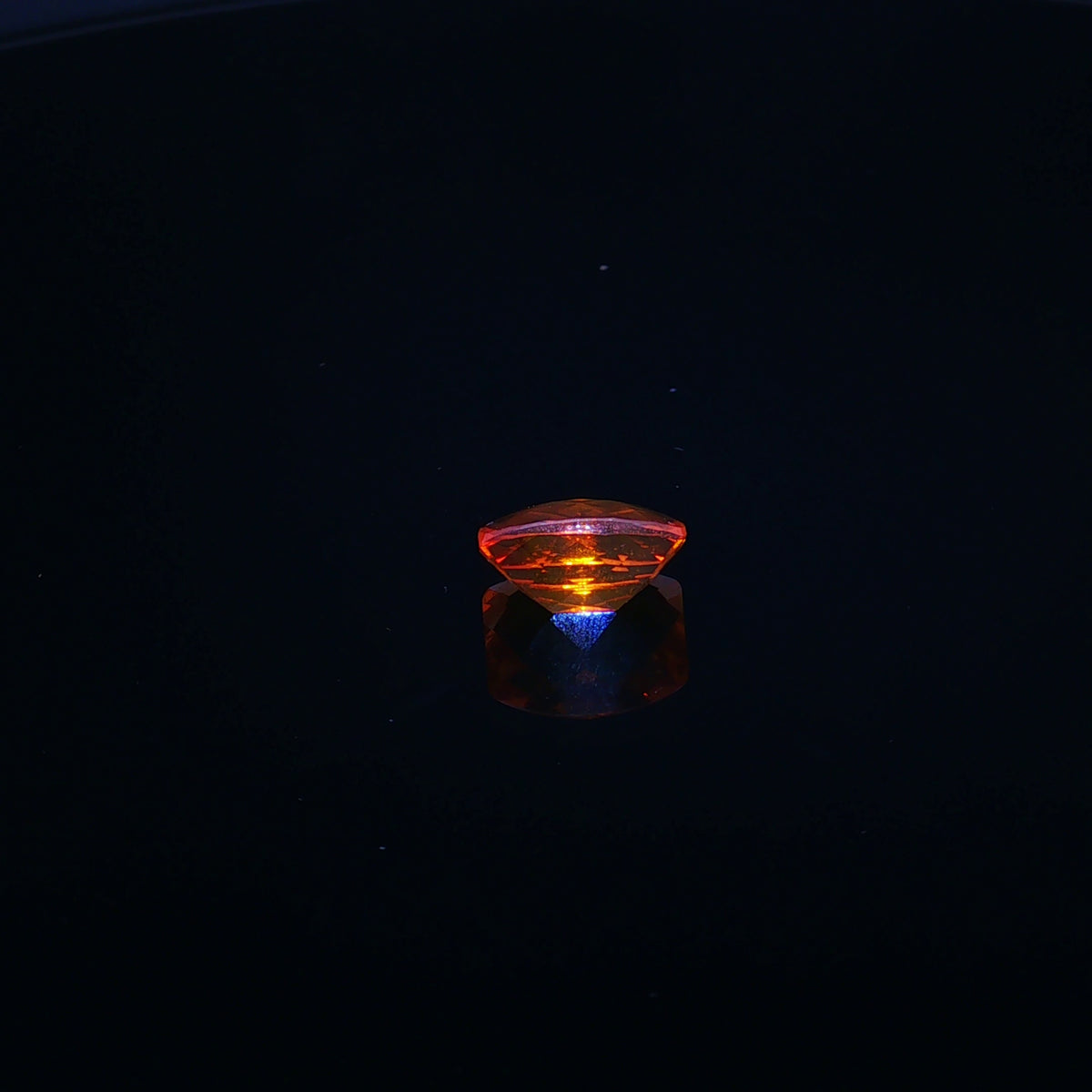 Checkerboard Orange Citrine, 2.74 ct — view 3