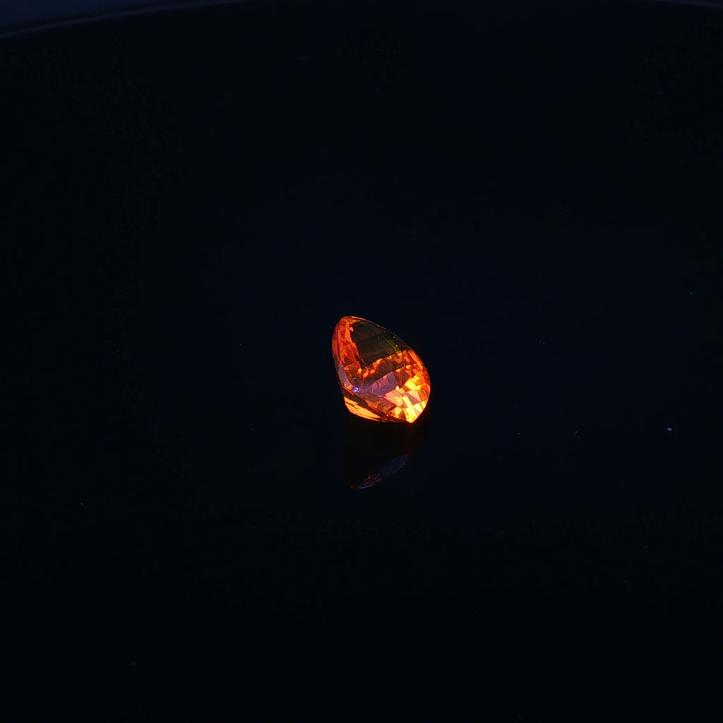 Checkerboard Orange Citrine, 2.74 ct — view 4