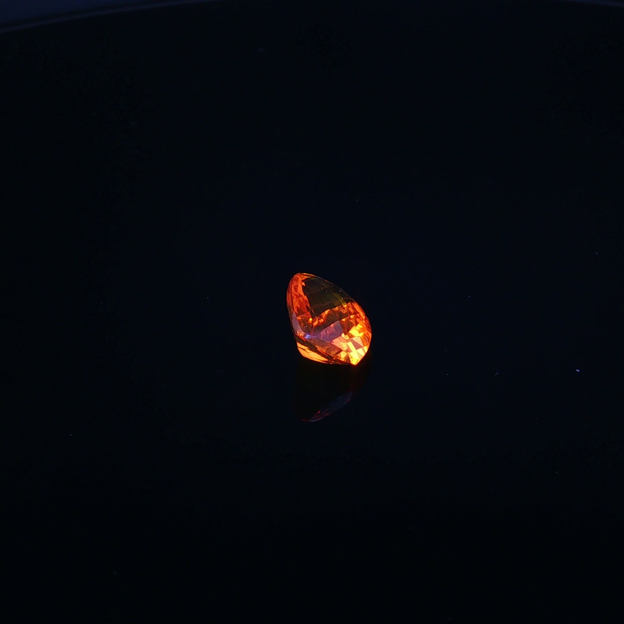 Checkerboard Orange Citrine, 2.74 ct — view 4