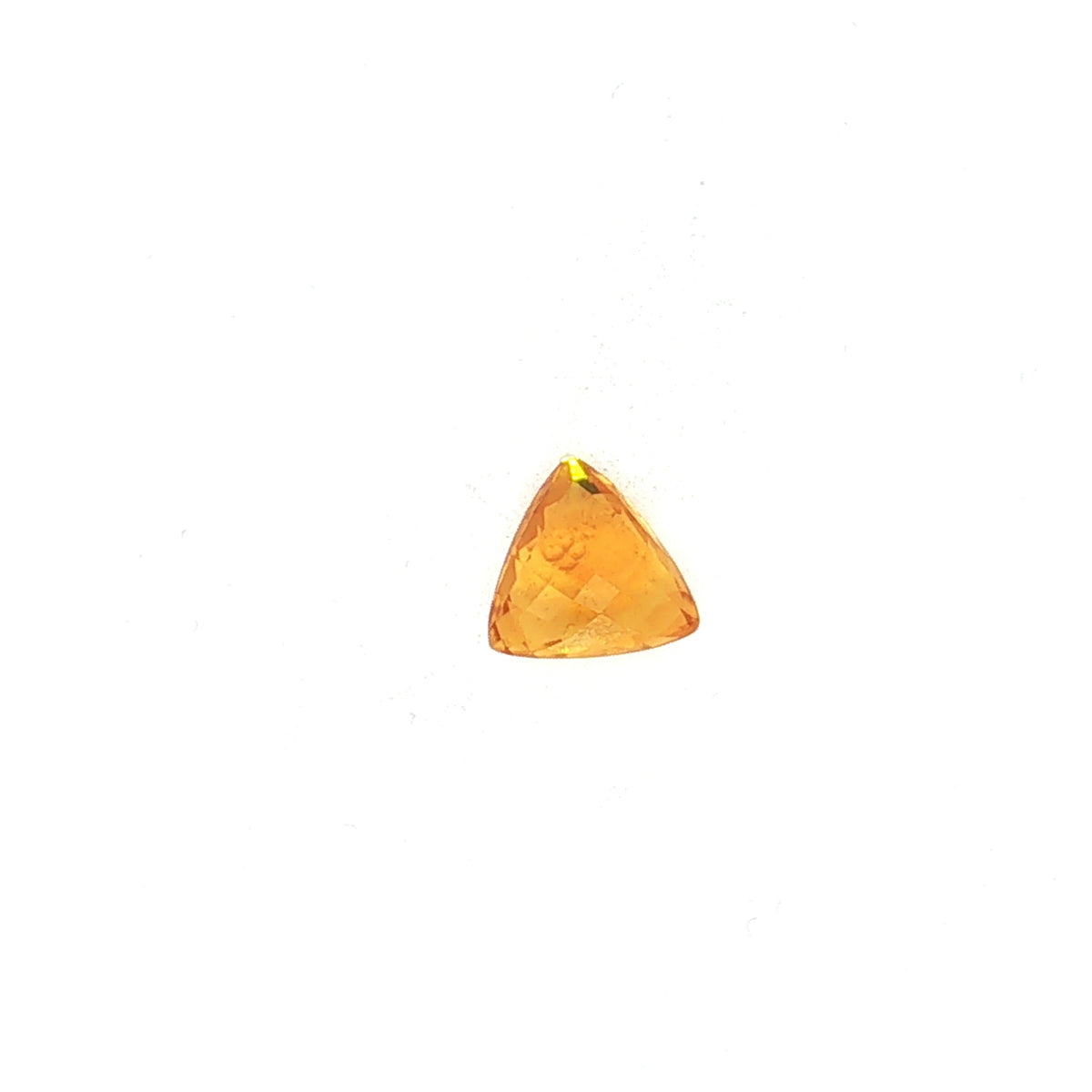 Trillion Orange Citrine, 5.92 ct — view 3