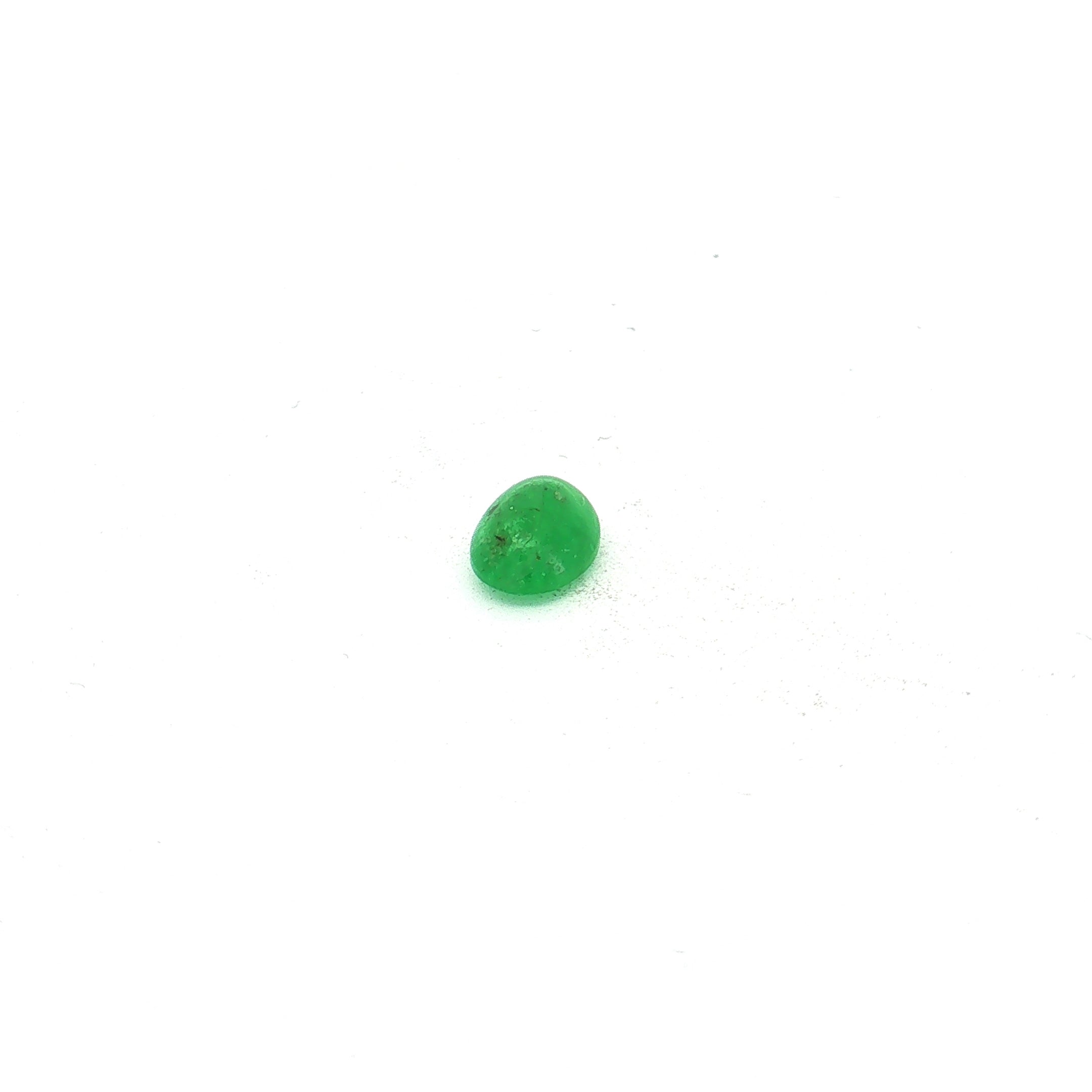 Emerald Cabochon, 1.67 ct — view 4