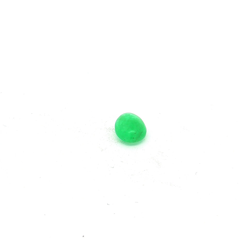 Emerald Cabochon, 2.18 ct — view 2