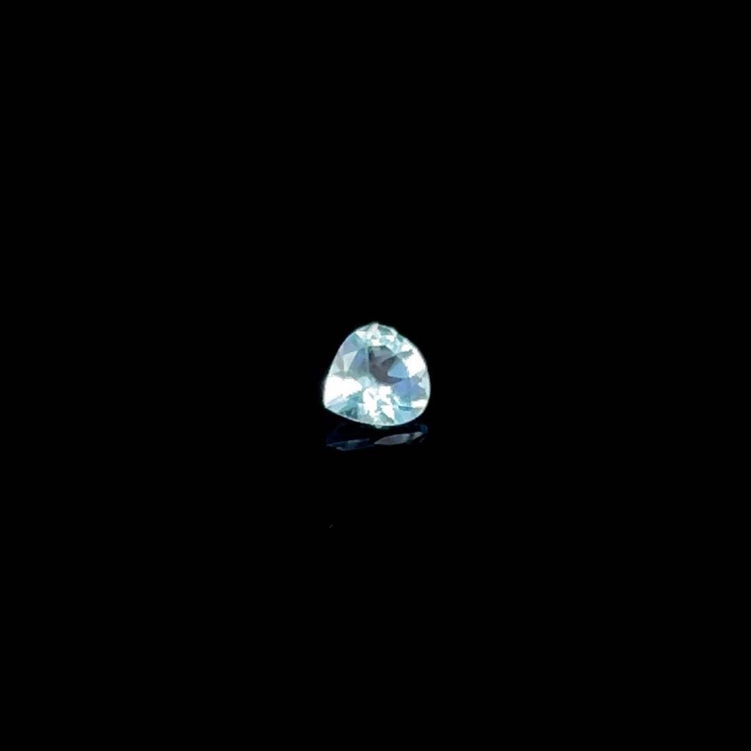 Pastel Blue Aquamarine · 0.75 ct