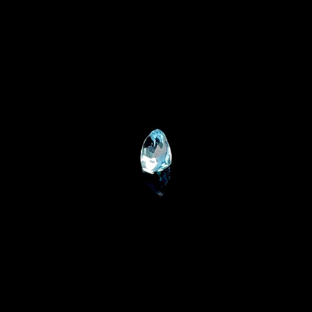 Pastel Blue Aquamarine · 1.01 ct