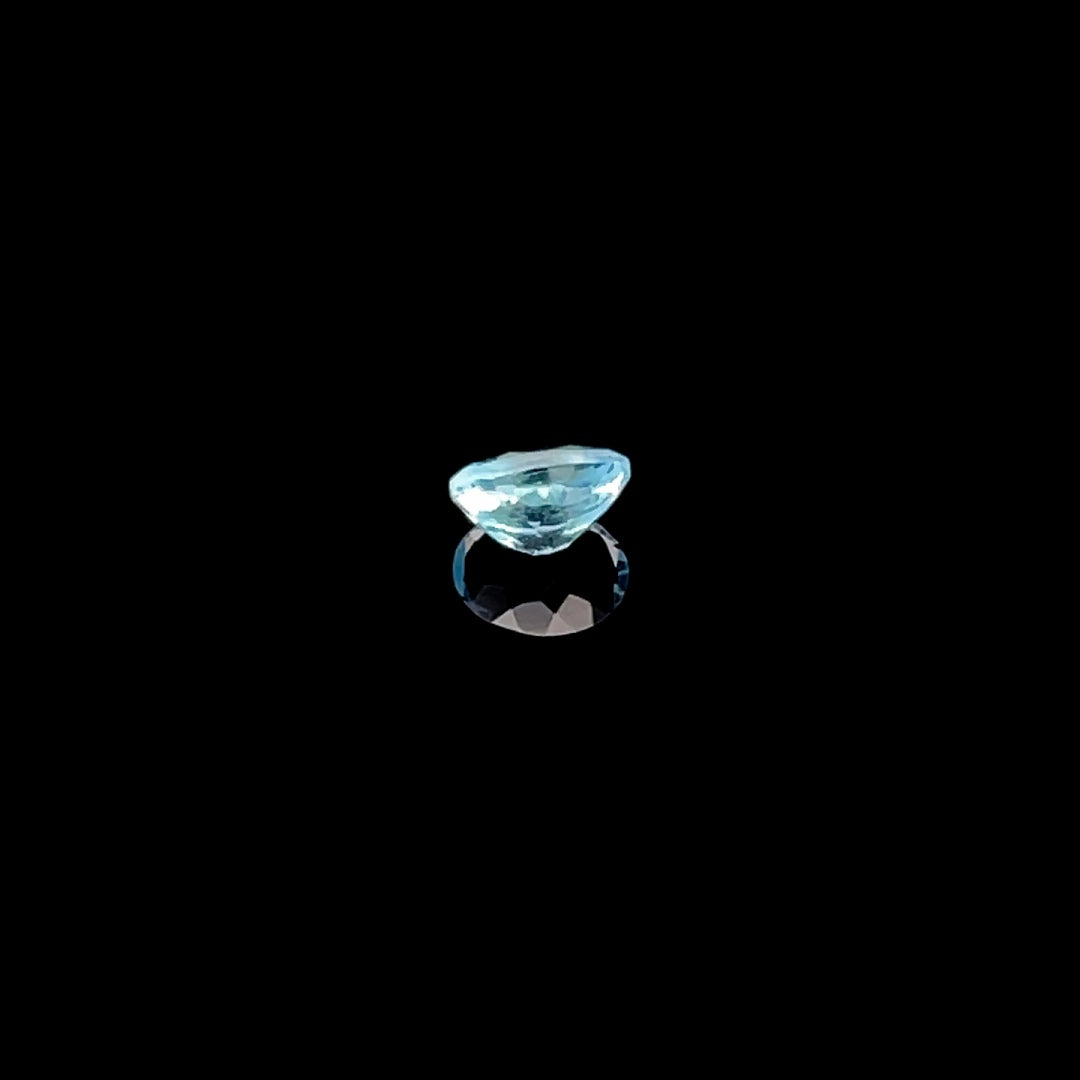 Pastel Blue Aquamarine · 1.01 ct