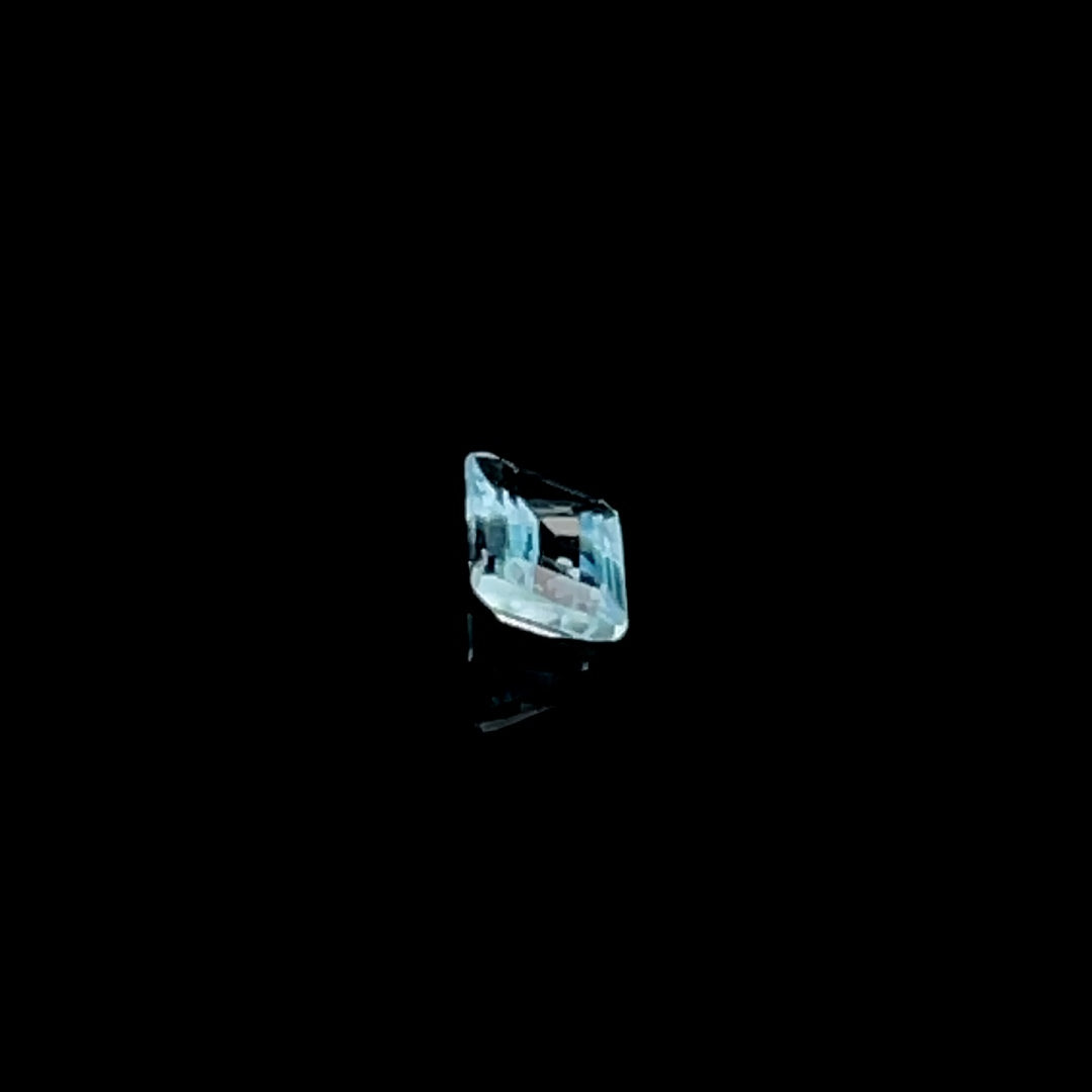 Pastel Blue Aquamarine · 0.74 ct