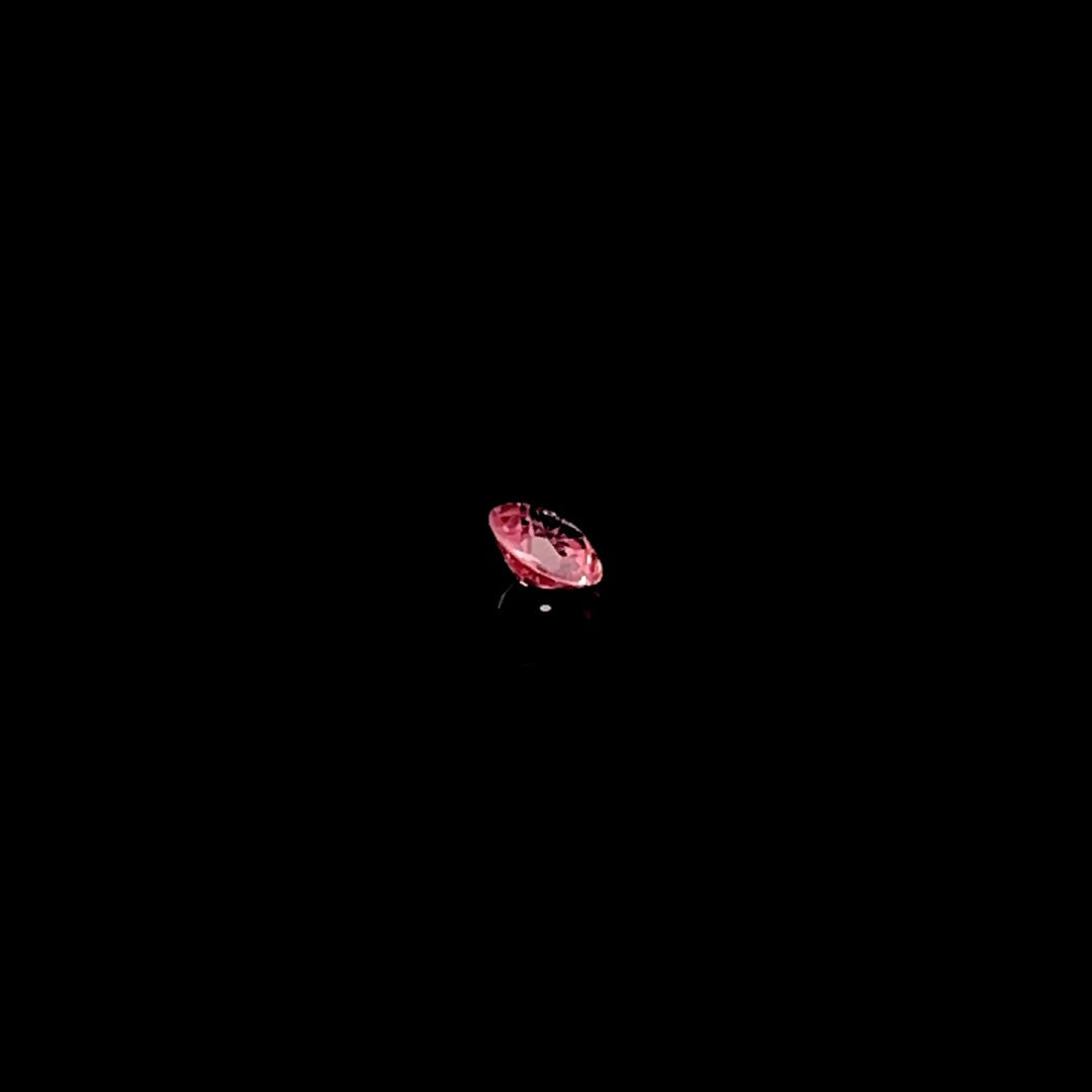 Orangy Pink Padparadscha · 0.72 ct