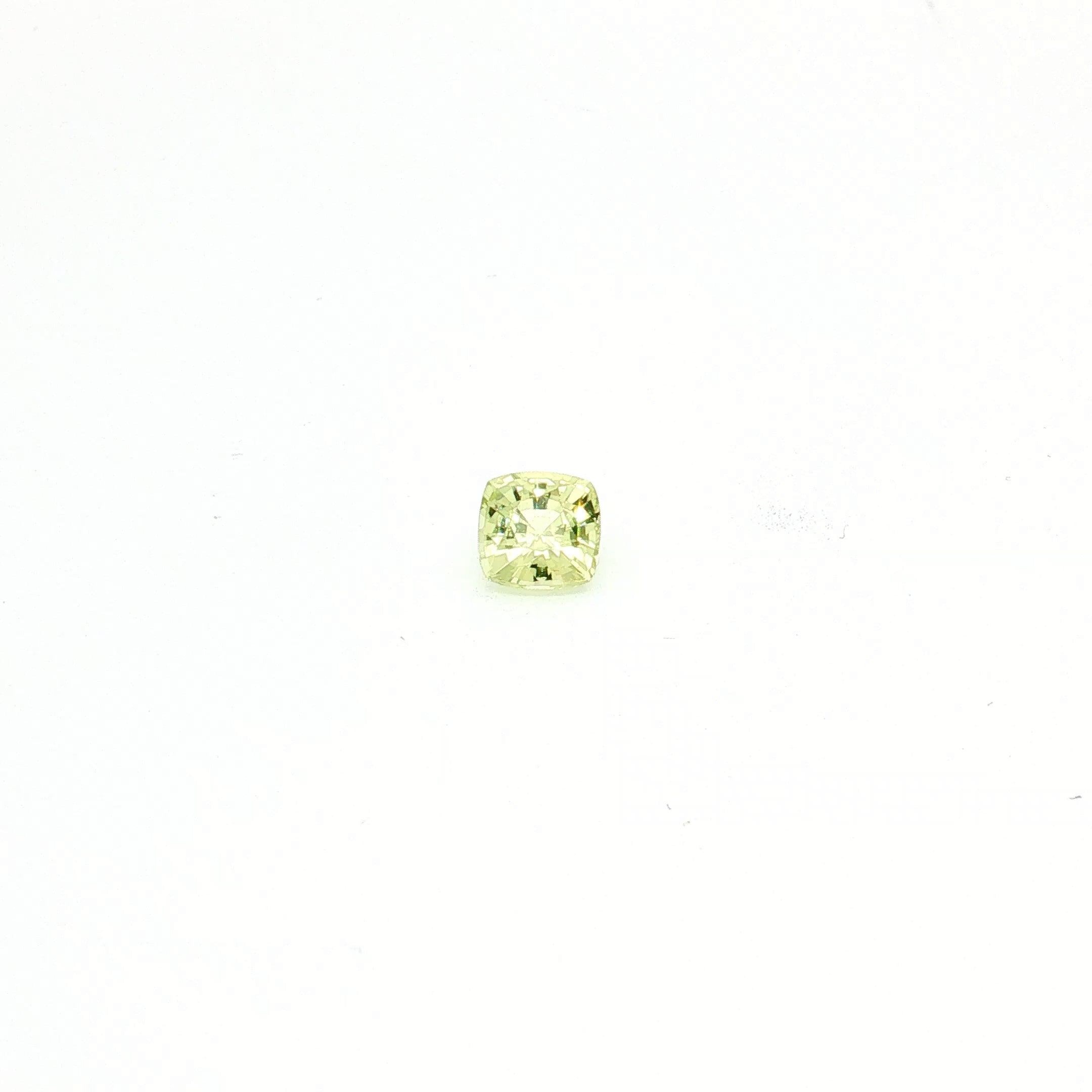Yellowish-Green Sapphire