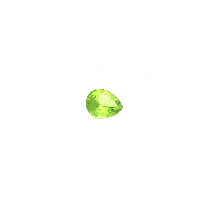 Pear Yellowish Green Peridot · 2.45 ct