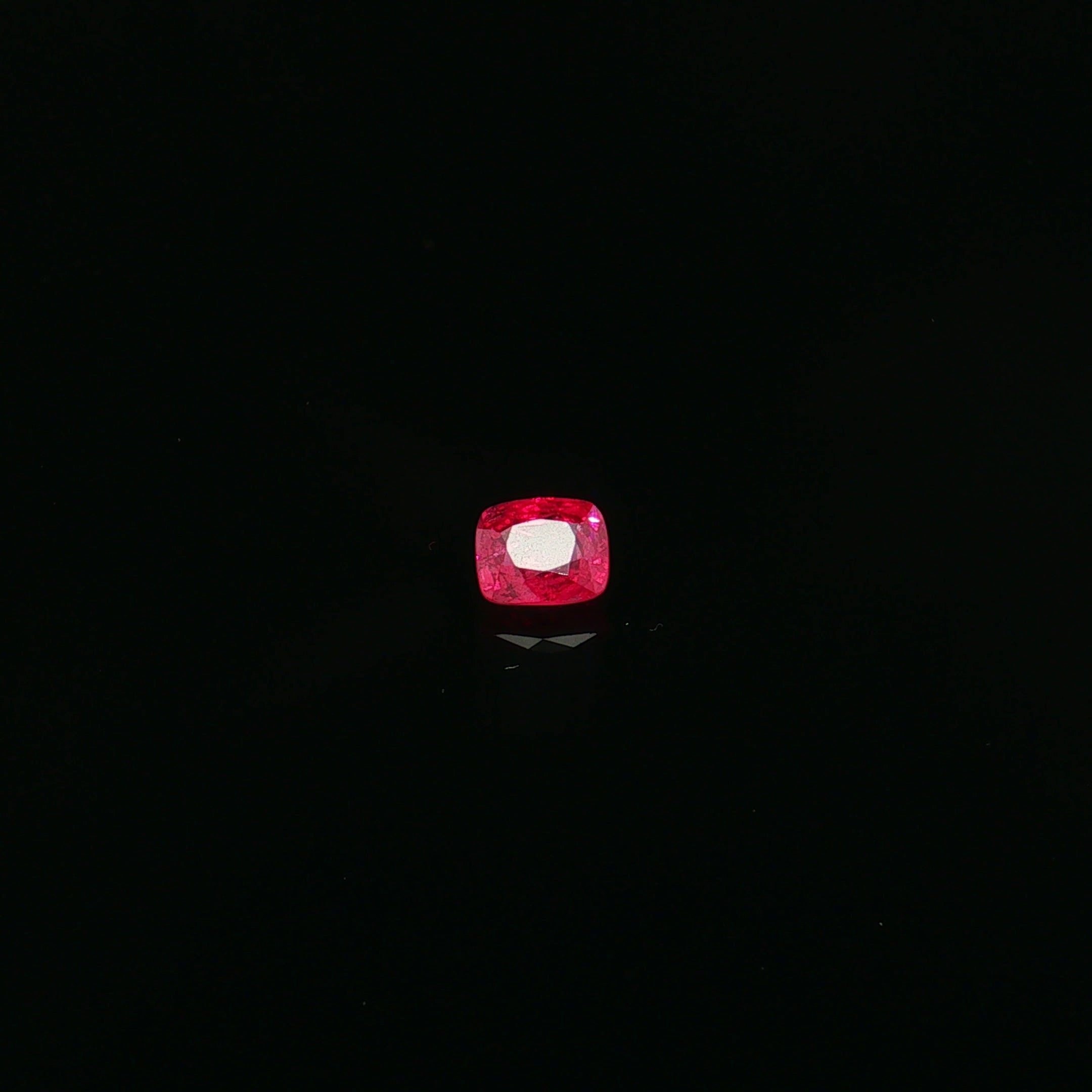 Mahenge Reddish Pink Spinel, 1.38 ct — video