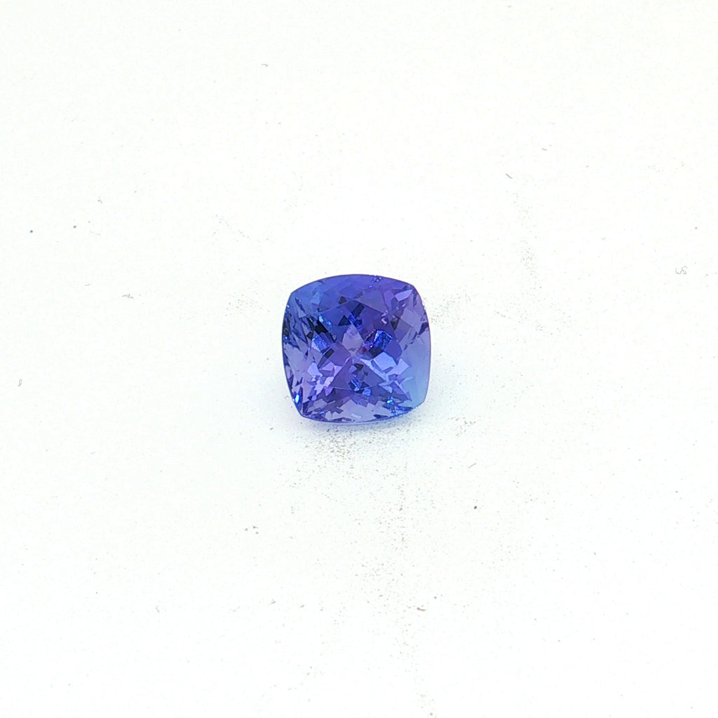 Violetish Blue Tanzanite, 4.38 ct — video