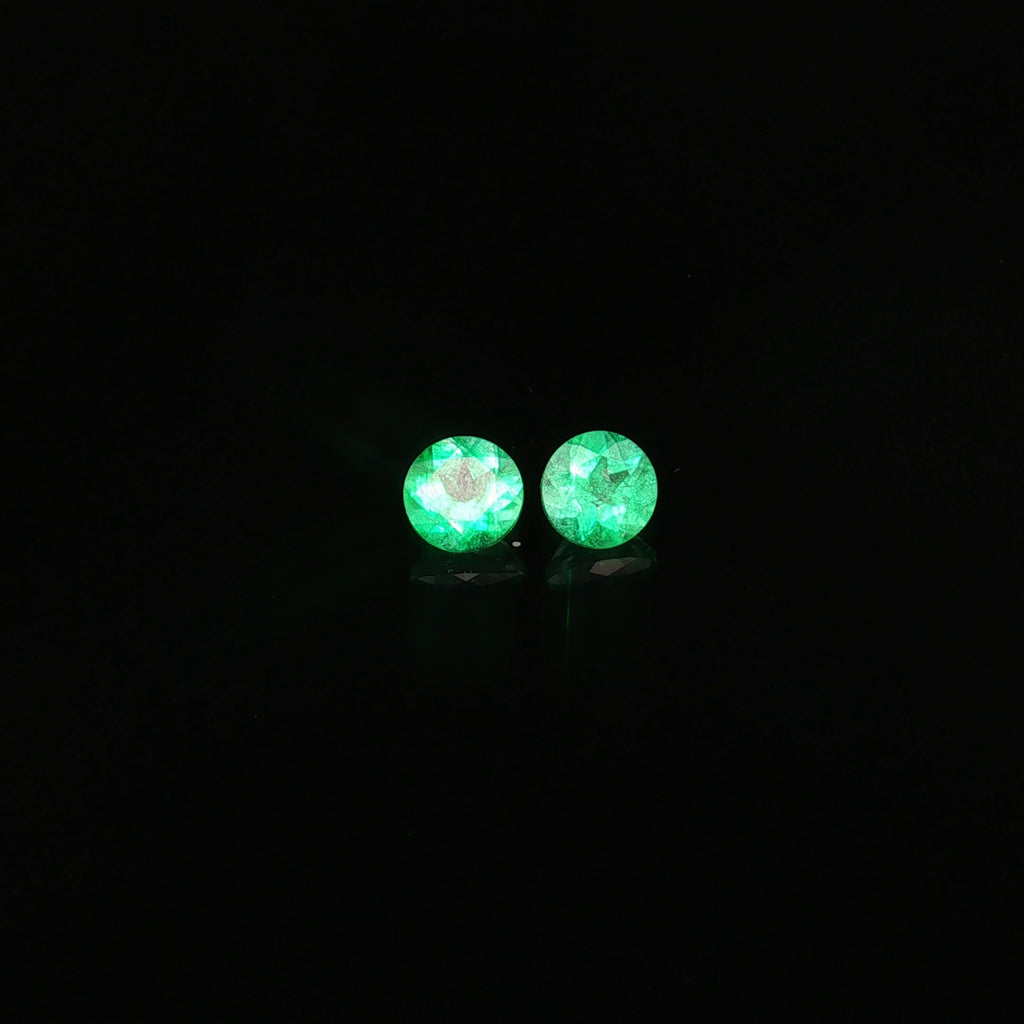 Colombian Emerald Pair, 1.8 ct — video